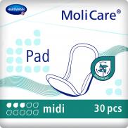 Inkontinenční vložky MoliCare Pad 3 kapky Midi