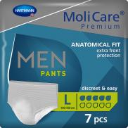 Pánské absorpční spodní prádlo MoliCare Men Pants 5 kapek L