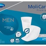 Inkontinenční vložky pro muže MoliCare Men 2 kapky a 4 kapky
